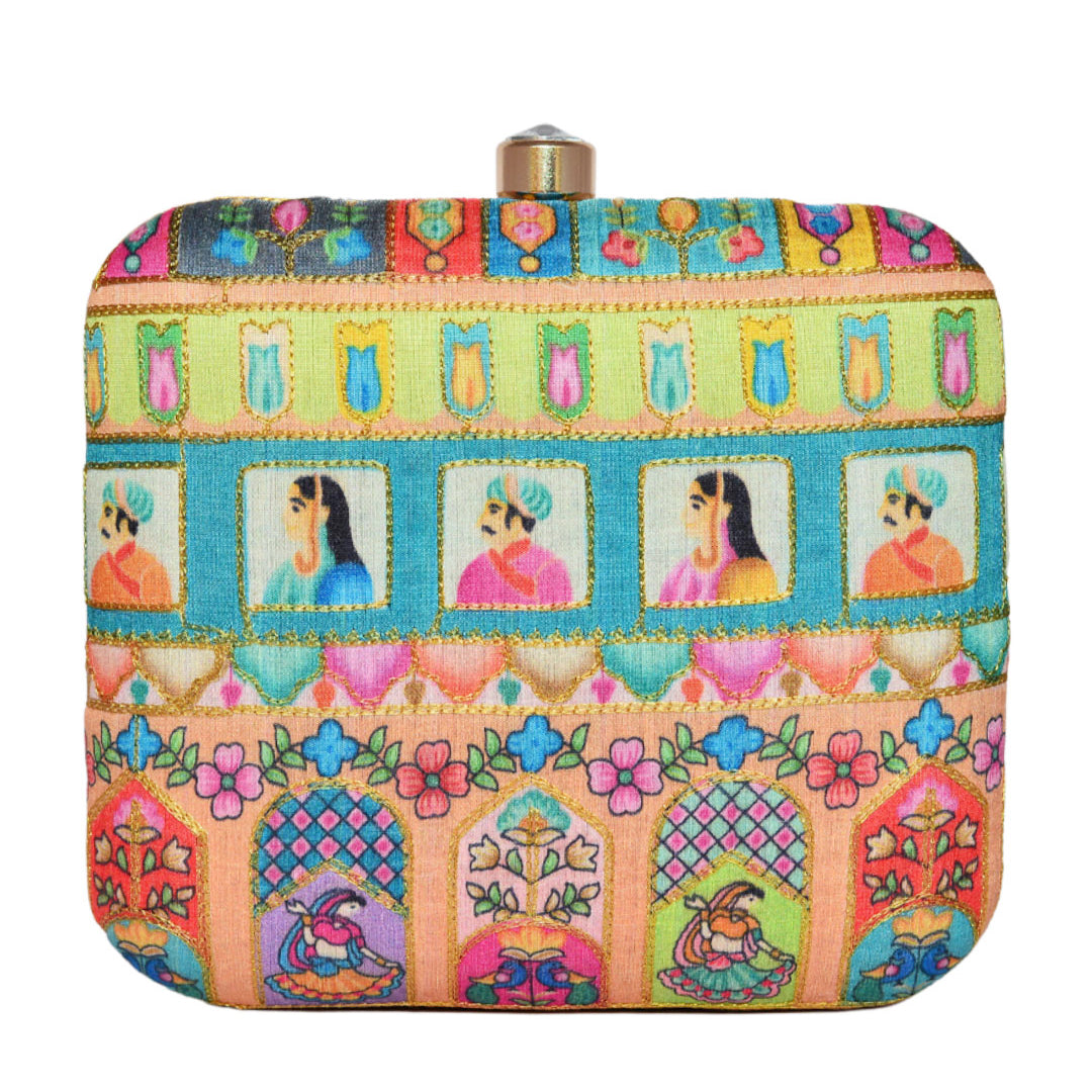 Mughal Theme Clutch