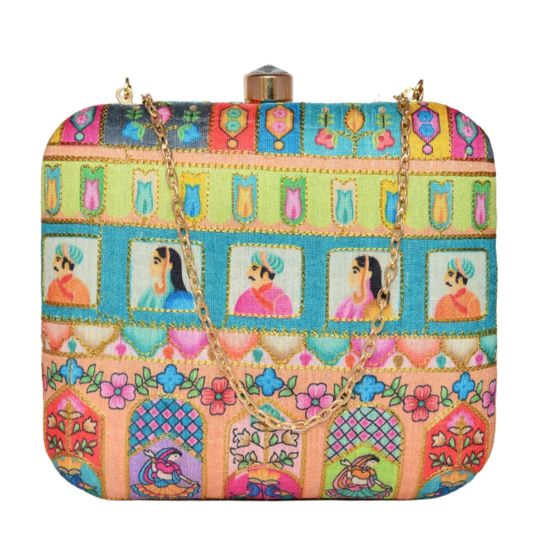 Mughal Theme Clutch