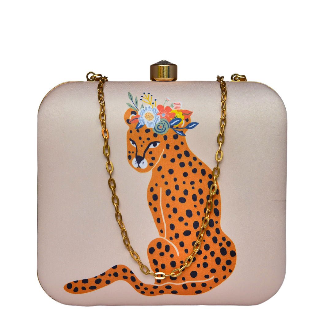 Cheetah Printed Clutch