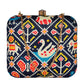 Royal Blue Fabric Clutch