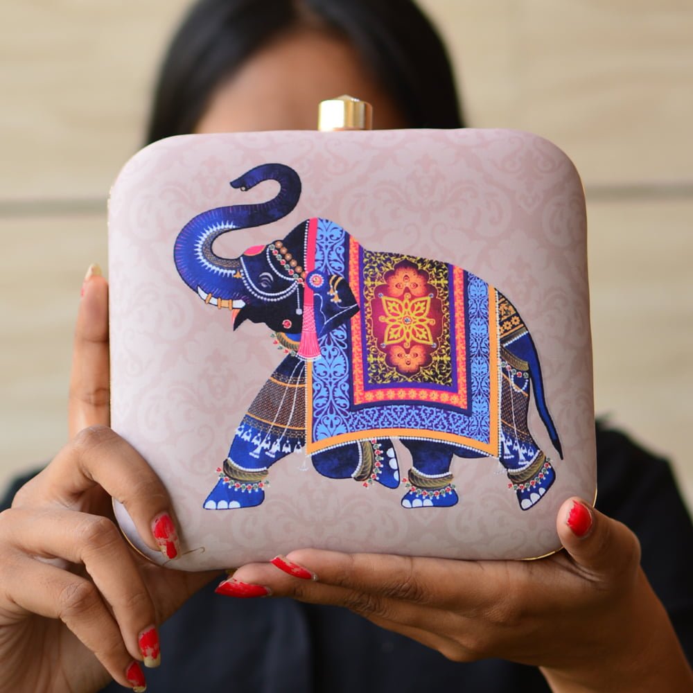 Artklim Ellie Print Clutch