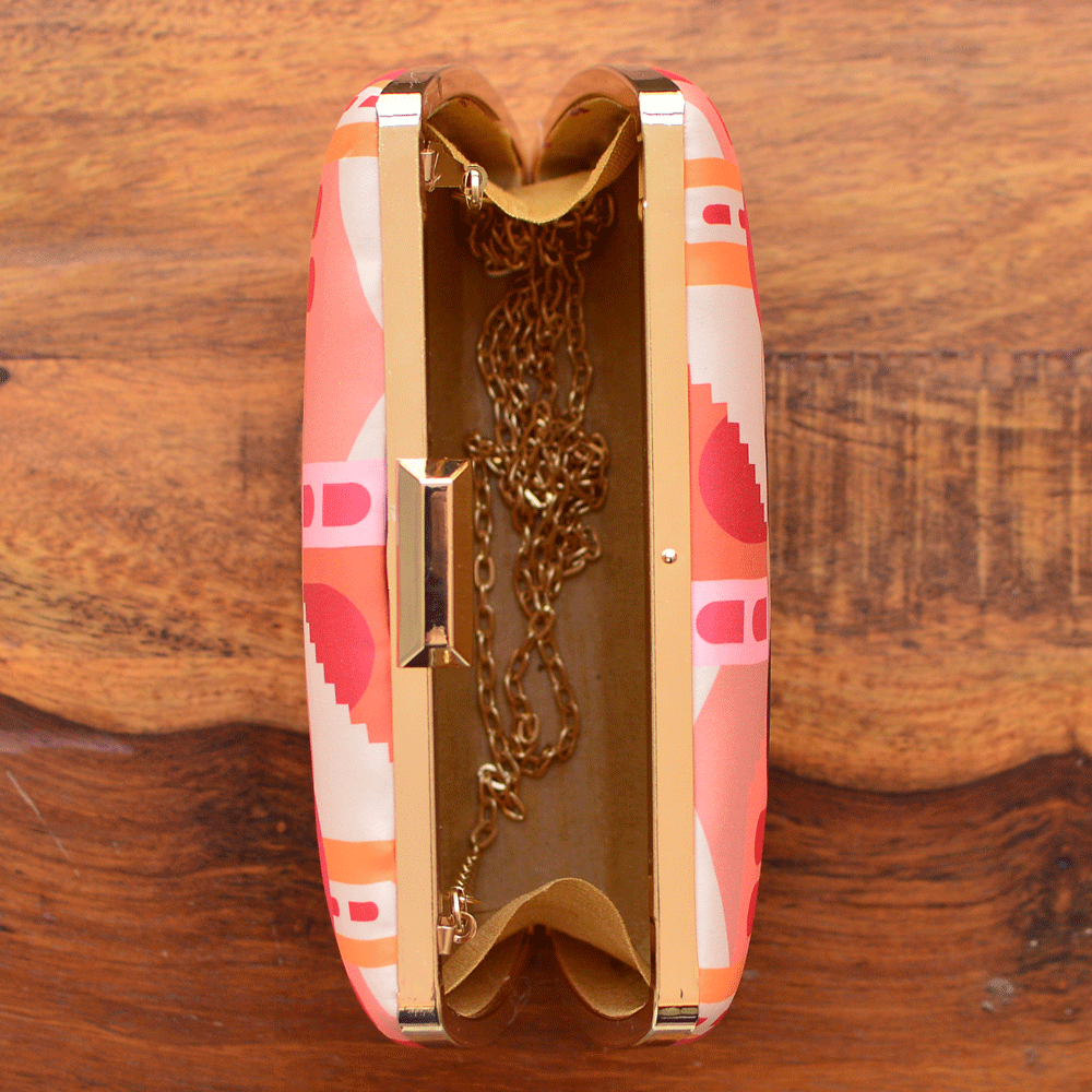 Customised Mother's Day Printed Clutch