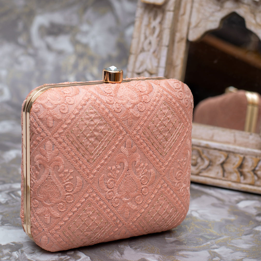 Artklim Shades of Pink Clutch