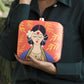 Artklim Pretty Indian Lady Printed Clutch Bag