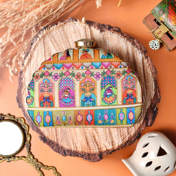 Mughal Theme Moon Clutch