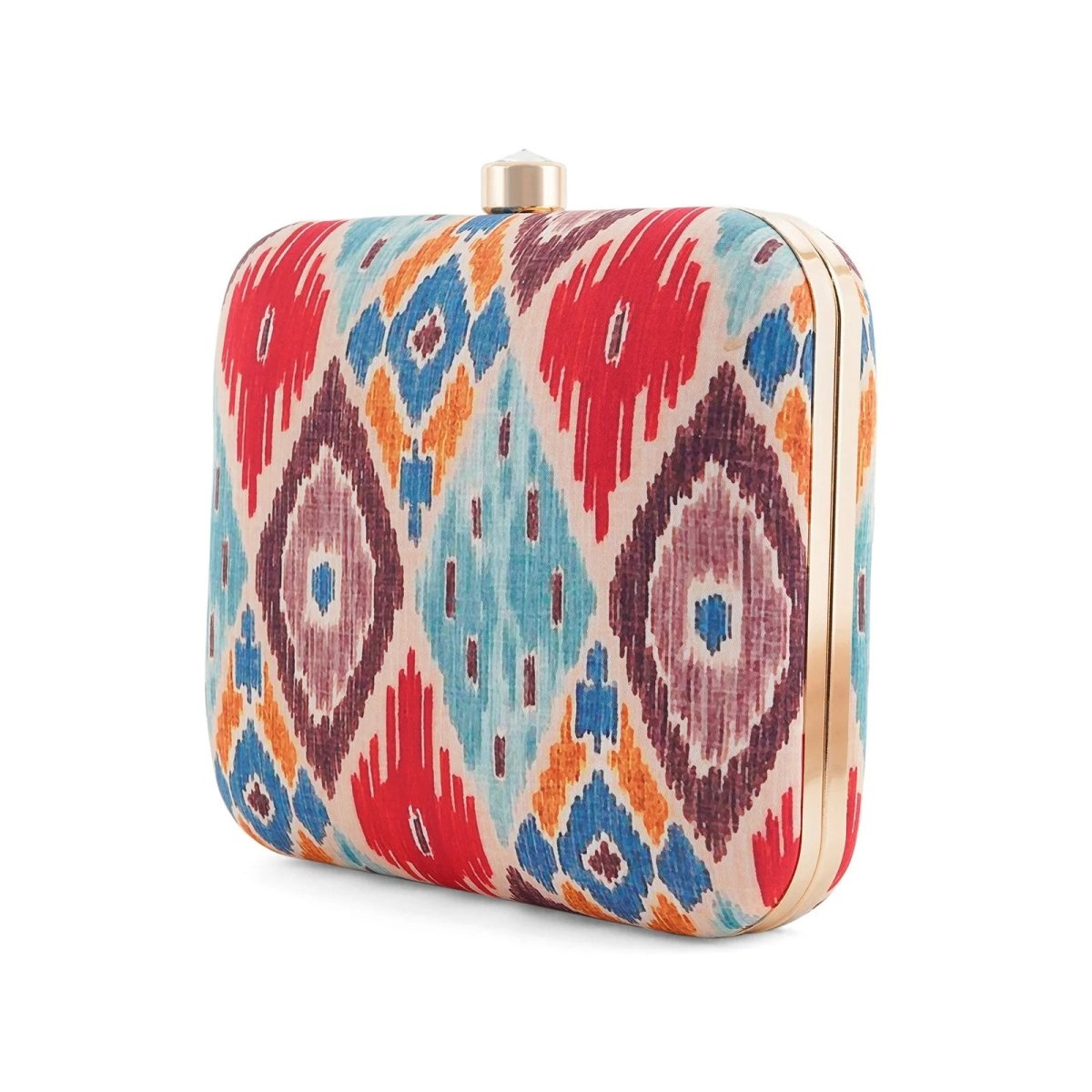 Multipattern vibrant Clutch