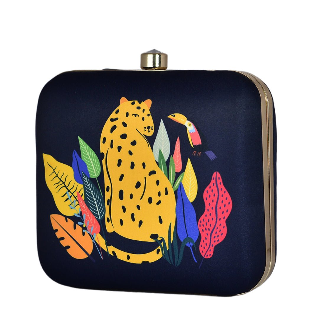 Cheetah Printed Clutch