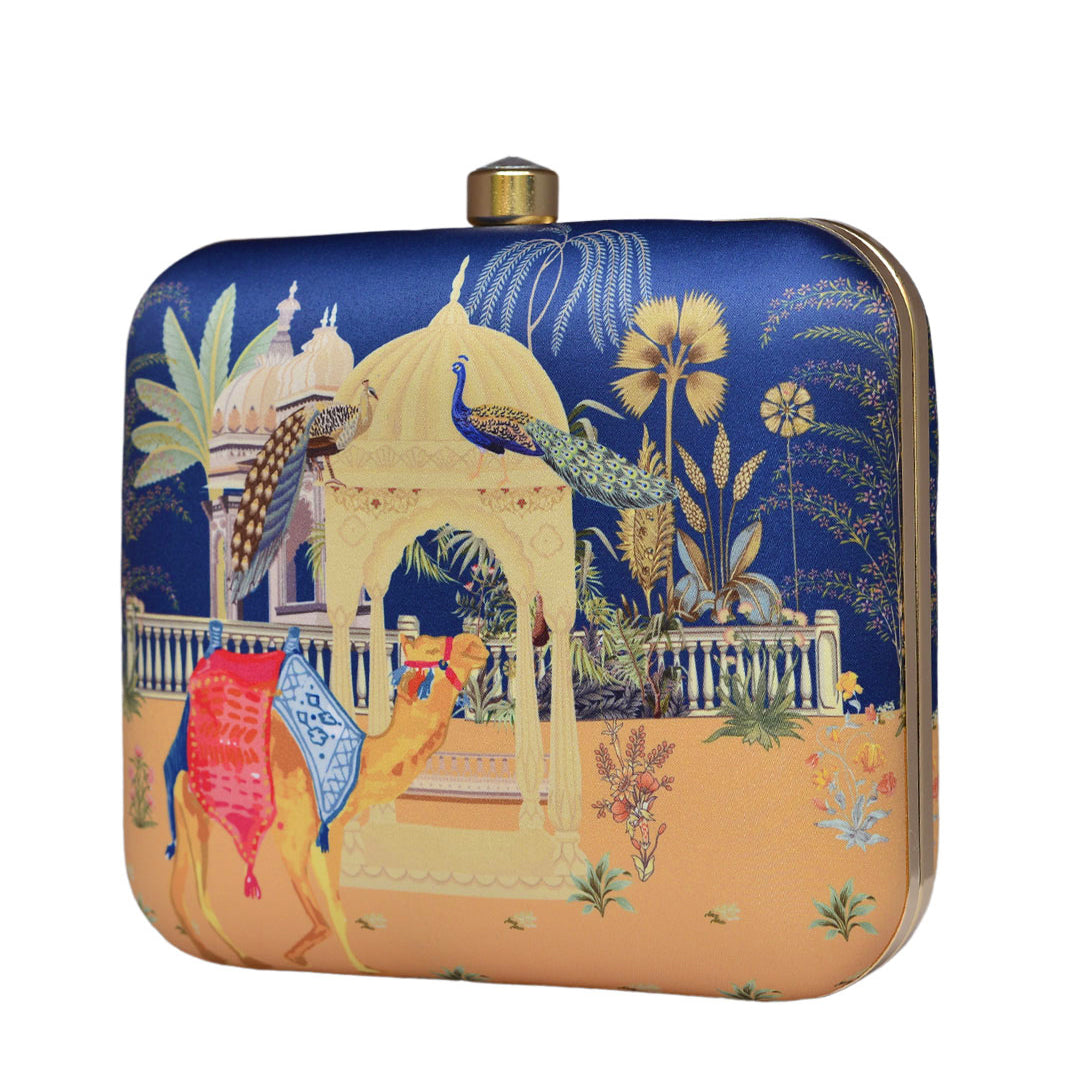 Fauna Printed Clutch