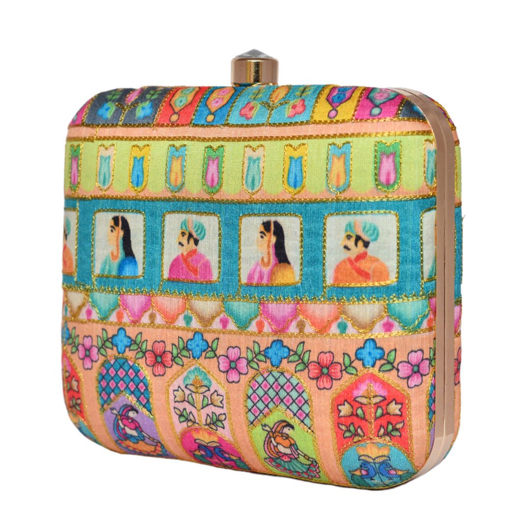 Mughal Theme Clutch
