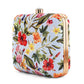 Mixed Floral Printed Clutch