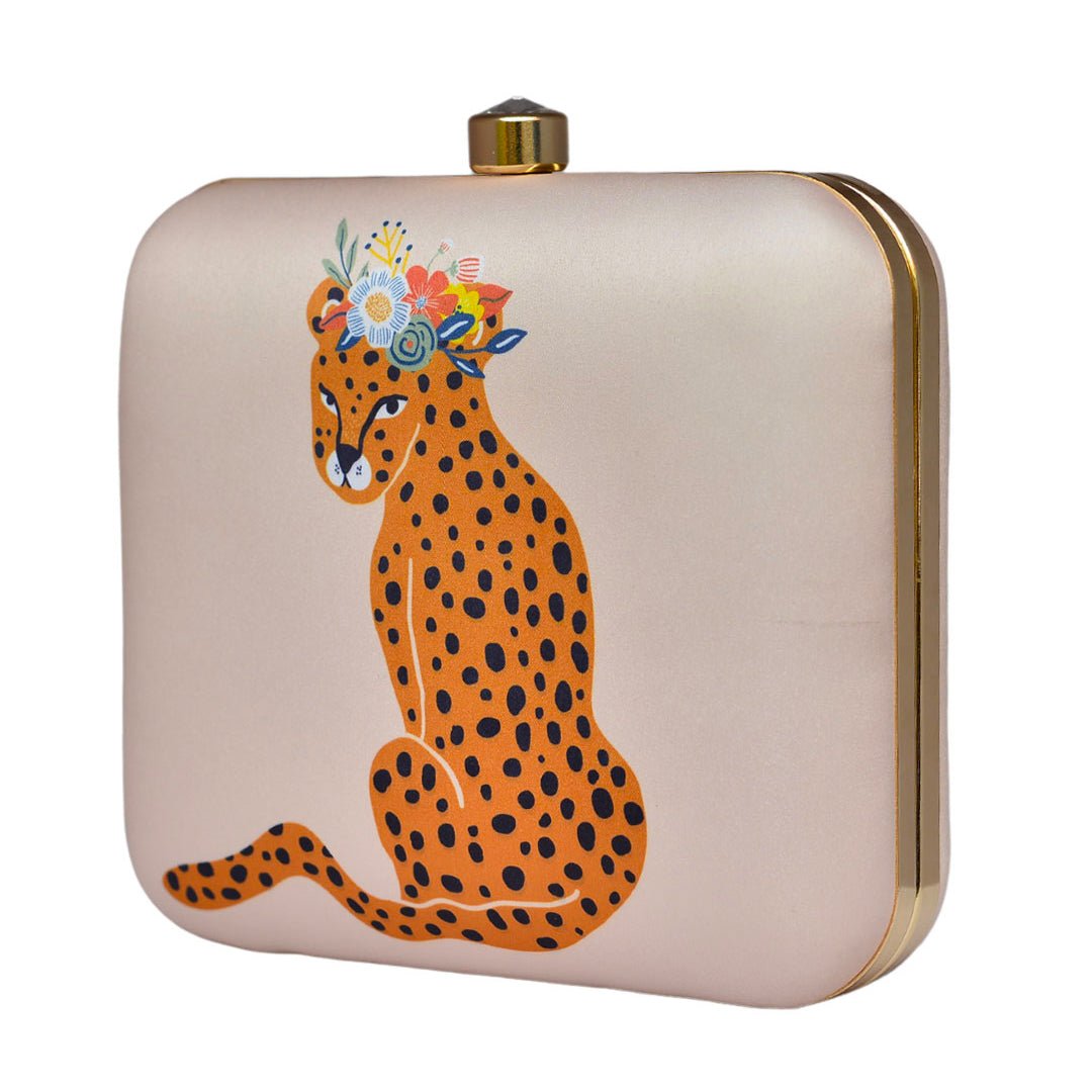Cheetah Printed Clutch